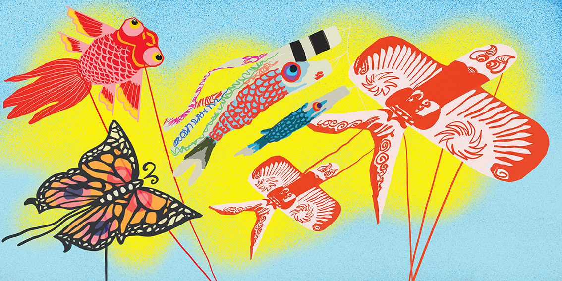 Mon carnet au pays des cerfs-volants